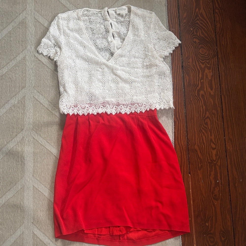 Sezane Gloria Dress 38 size 6 Rare!